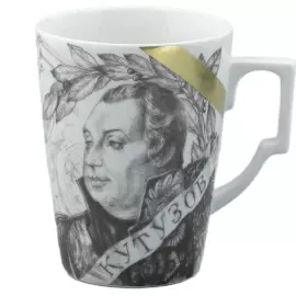 Чайная пара "Полководцы России: Михаил Кутузов" форма Гранд, в подарочной упаковке