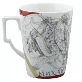 Чайная пара "Полководцы России: Михаил Кутузов" форма Гранд, в подарочной упаковке