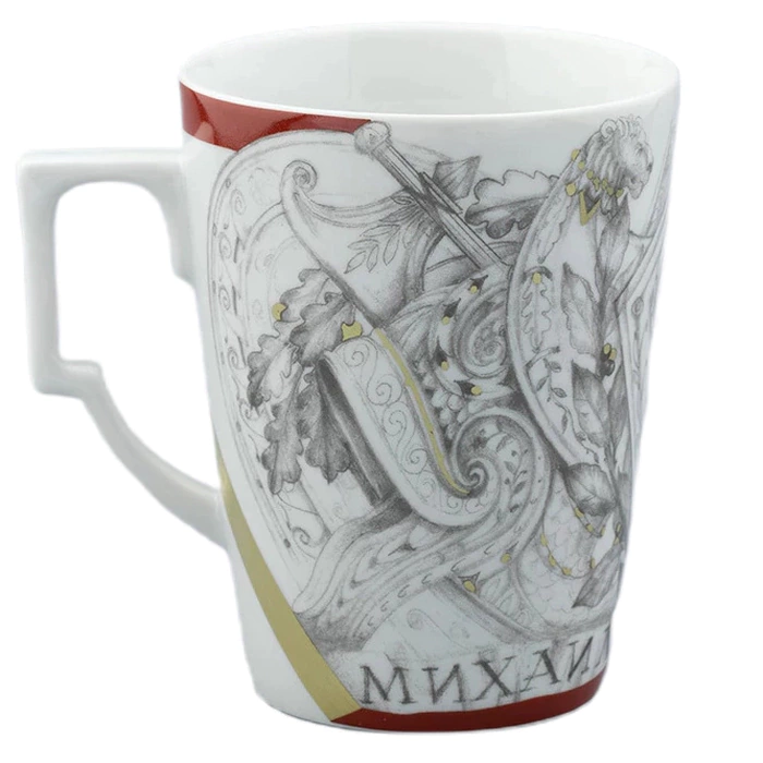 Tea couple "Commanders of Russia: Mikhail Kutuzov" the Grand uniform, in a gift box