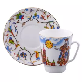 Кофейная пара "Московский Собор" форма Майская