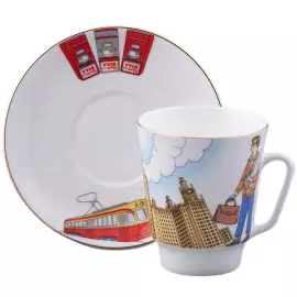 Кофейная пара "Университет" форма Майская