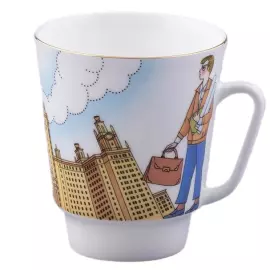 Кофейная пара "Университет" форма Майская