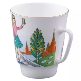 Кофейная пара "Парк Зарядье" форма Майская