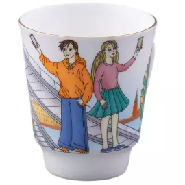 Кофейная пара "Парк Зарядье" форма Майская