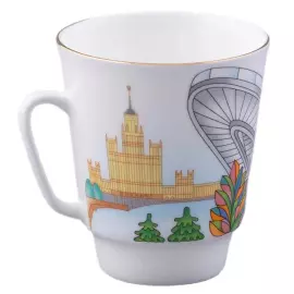 Кофейная пара "Парк Зарядье" форма Майская