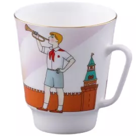 Кофейная пара "Спасская башня" форма Майская