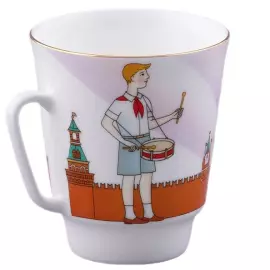 Кофейная пара "Спасская башня" форма Майская