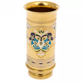 Caviar set "Gifts of the sea" on jade, Zlatoust