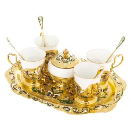 Кофейный набор "Весна" на 4 персоны, Златоуст
