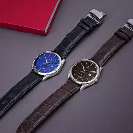 Наручные часы с серебром "Slimline"