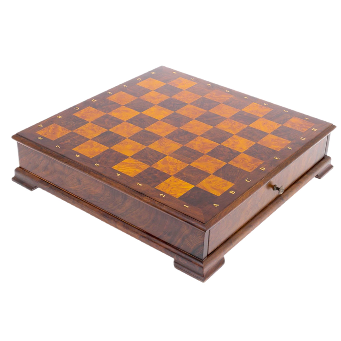 Chess with amber pieces "Classic" is big