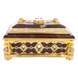 Ларец из яшмы "Королевский" Златоуст