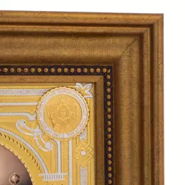 The icon in the baguette "Savior" Chrysostom