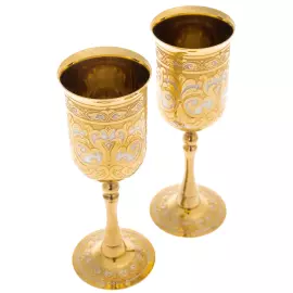 Festive wine set for 2 persons, Zlatoust