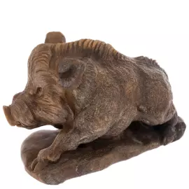 Скульптура из камня "Кабанчик"