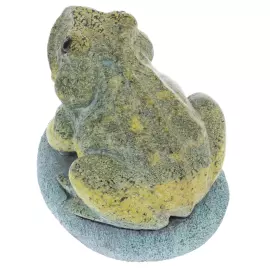 Скульптура из талькохлорита "Лягушка"