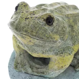 Скульптура из талькохлорита "Лягушка"