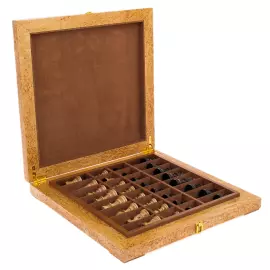 Шахматы из карельской березы "Классические"