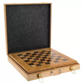 Шахматы из карельской березы "Классические"