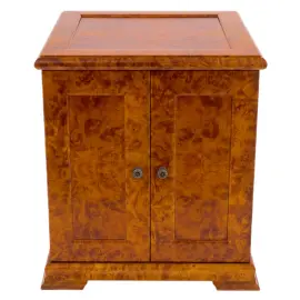 Шкатулка-шкафчик из карельской березы "Нумизмат"