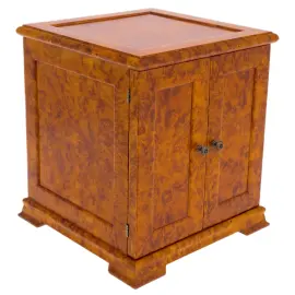 Шкатулка-шкафчик из карельской березы "Нумизмат"