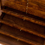 Шкатулка-шкафчик из карельской березы "Нумизмат"