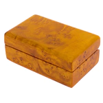 Шкатулка из карельской березы "Классика" большая