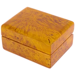 Шкатулка из карельской березы "Классика" средняя