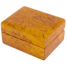 Шкатулка из карельской березы "Классика" средняя