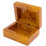 Шкатулка из карельской березы "Классика" средняя