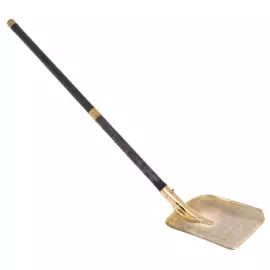 Сувенир "Золотая денежная лопата" совковая, Златоуст