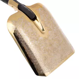 Сувенир "Золотая денежная лопата" совковая, Златоуст