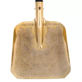 Сувенир "Золотая денежная лопата" совковая, Златоуст