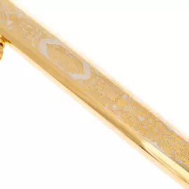 Кортик сувенирный "Россия" с фианитами, Златоуст