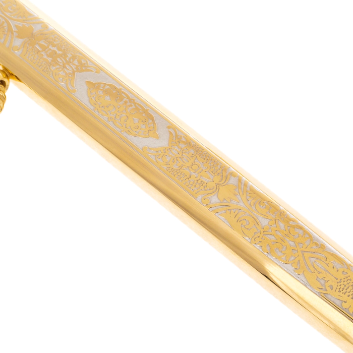 Souvenir dirk "Russia" with cubic zirconia, Zlatoust