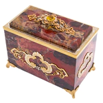 Jasper casket "Passion" with citrine, Chrysostom