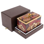 Jasper casket "Passion" with citrine, Chrysostom