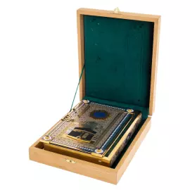 Коран подарочный "Кааба" на арабском языке, Златоуст