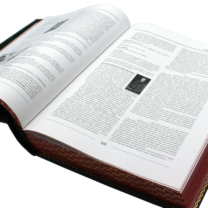 Подарочная книга в кожаном переплёте "Игорный дом"