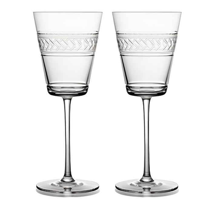 A set of wine glasses "Palace" for 2 persons