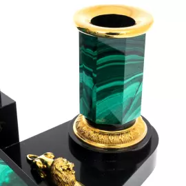 Malachite writing set "Presidential" Zlatoust