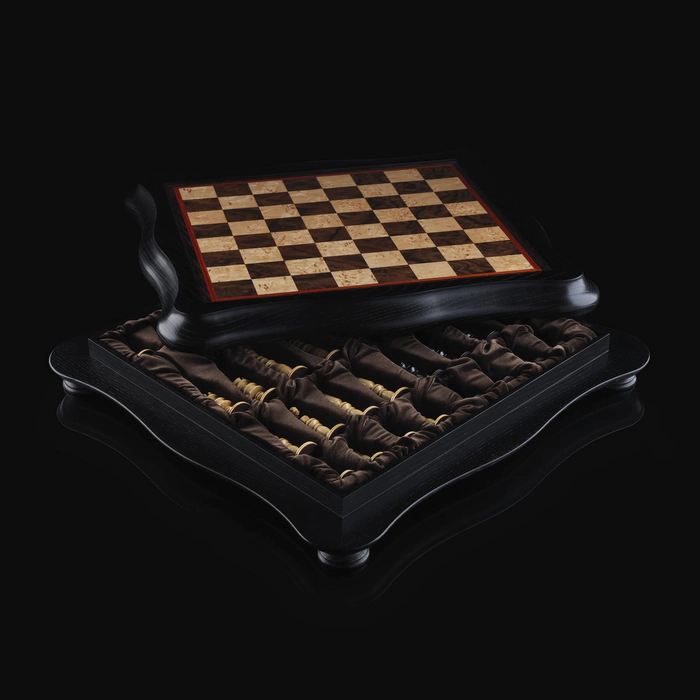 Chess made of ash "Calvert Lux Empire"