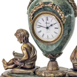 Каминные часы "Ученики"