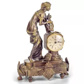 Каминные часы "Лира"