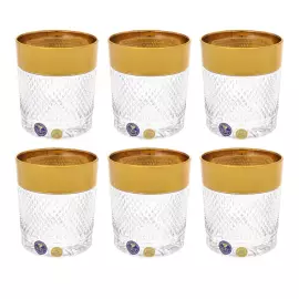 Набор хрустальных стаканов для воды Crystal Heart на 6 персон