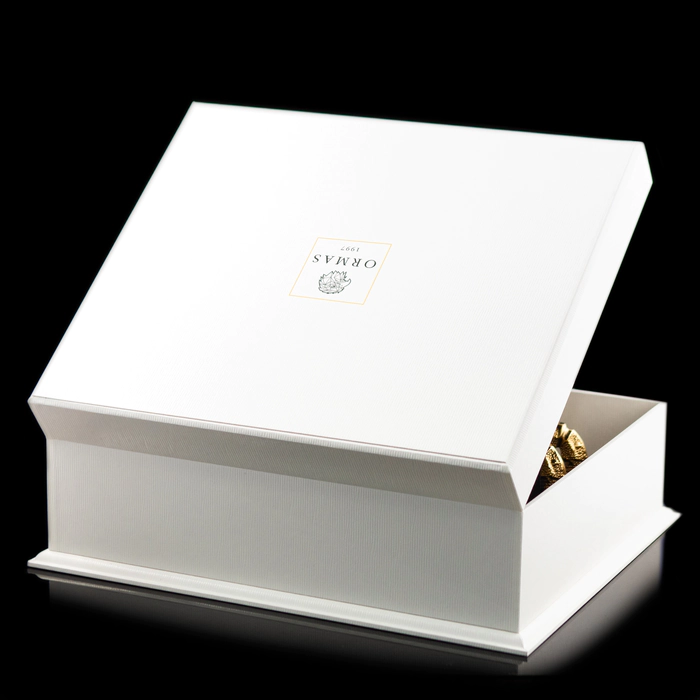 Gilded caviar bowl "Golden Crab"