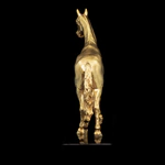 Gilded statuette "Horse. Akhal-Teke"