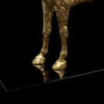 Gilded statuette "Horse. Akhal-Teke"