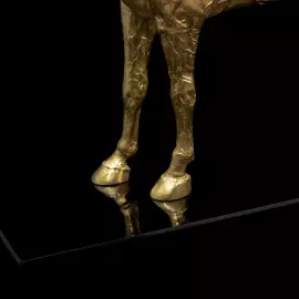 Статуэтка позолоченная "Конь. Ахалтекинец"