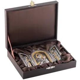 Складень "Тихвинская Богоматерь"